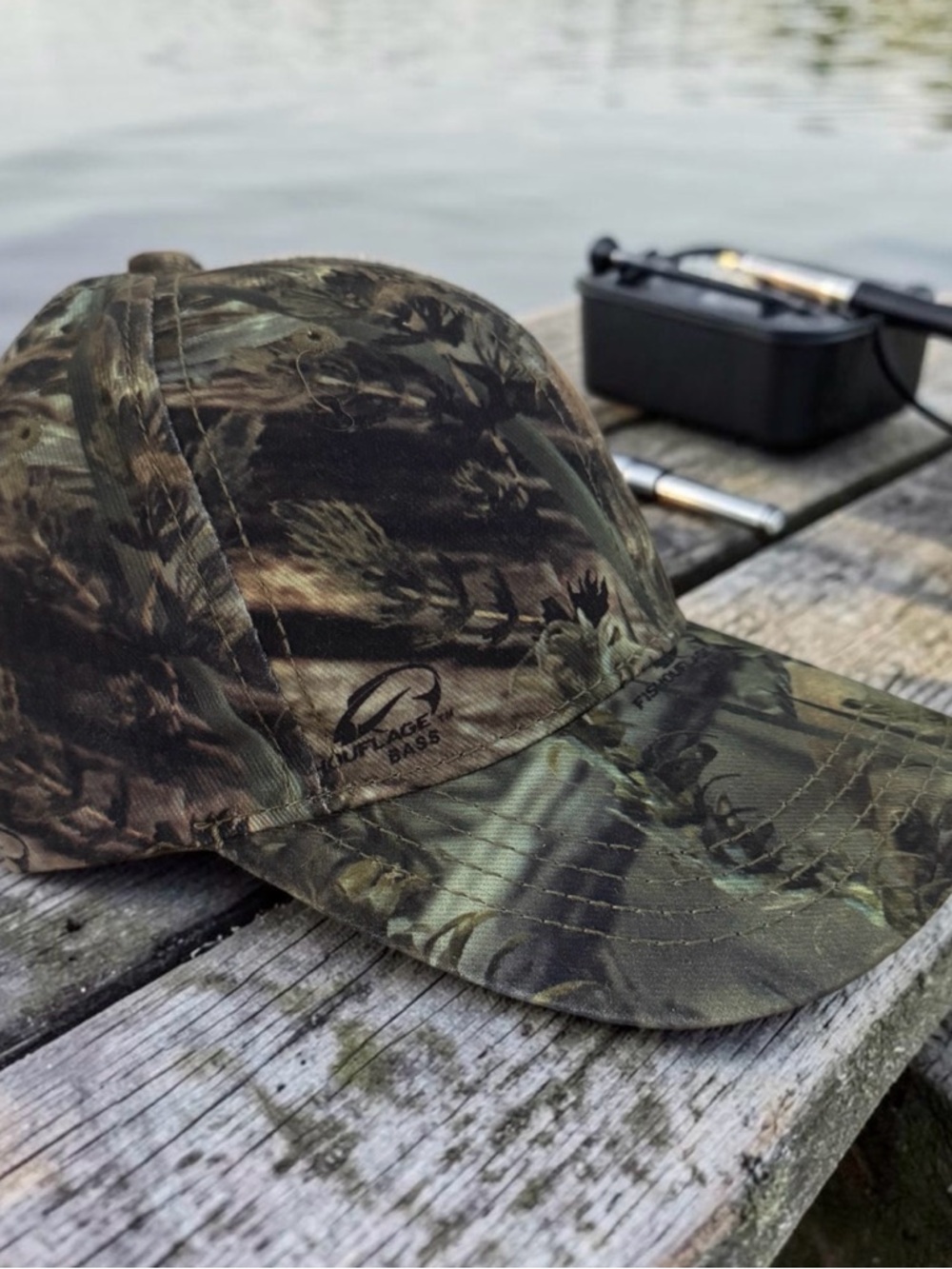 New with Tag FISHOUFLAGE Official Gear Camo Cap Hat